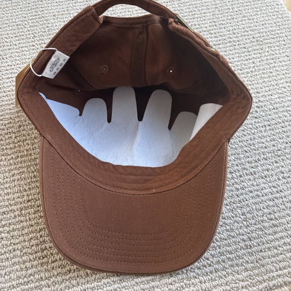 NWT FURTALK Unisex Vintage Washed Unstructured Baseball Cap Medium Brown - Picture 8 of 10